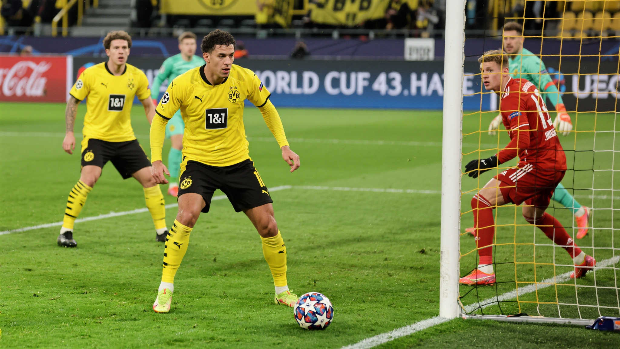 从数据来看，虽然多特最终以4-3获胜，但他们的控球